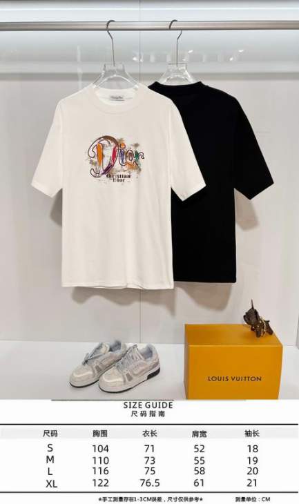 Dior T Shirts Short _SKUDiorS-XLxetr25915604